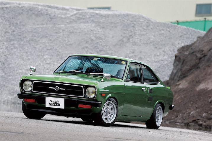 水没からよみがえったB110クーペ！ TS仕様の激速サニー｜1972年式 日産
