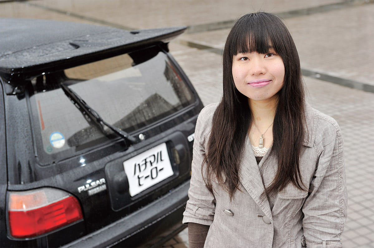 日産パルサーGTI-R純正革巻ステアリング！流用にもいけます！ 日産パルサーGTI-R純正革巻ステアリング！流用にもいけます！ 日産