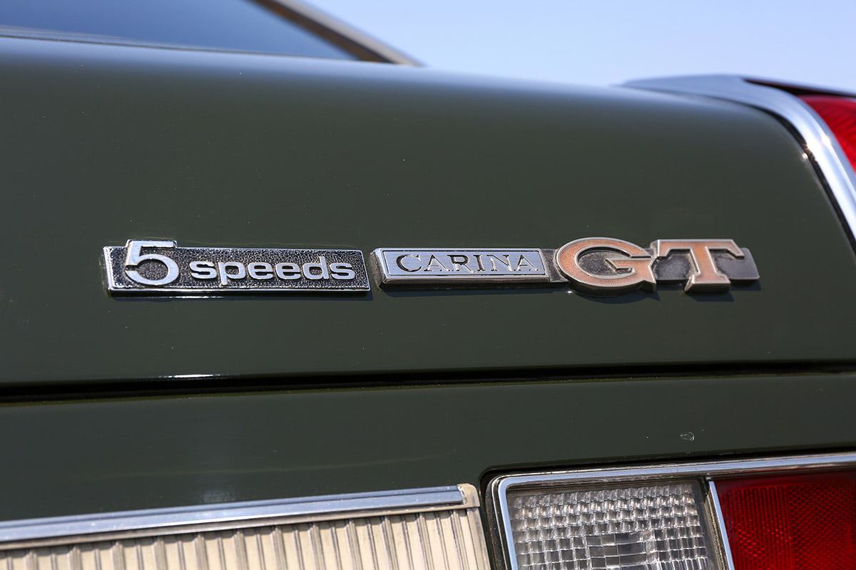 2T-G型ツインカムエンジンを搭載したホットセダン｜1973年式 トヨタ