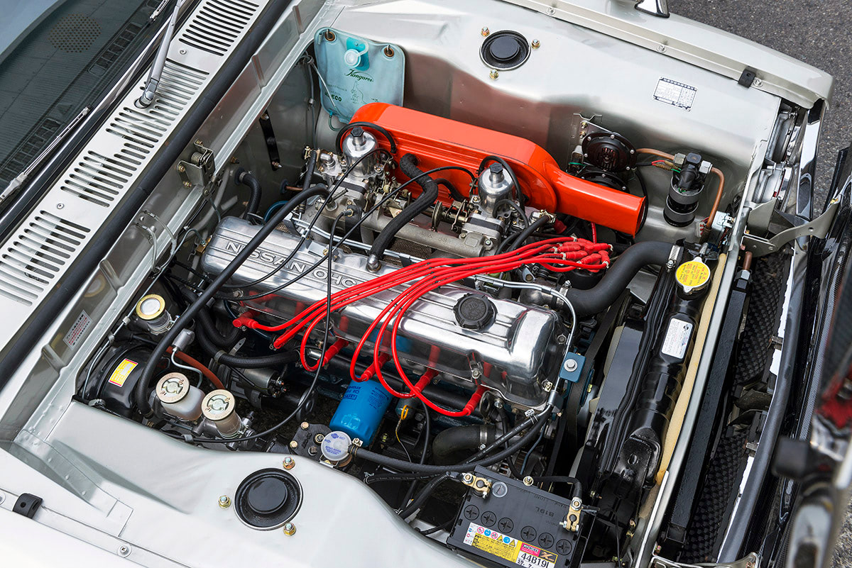 当時父が新車から乗ったハコスカと比べたい、自分のハコスカだけの