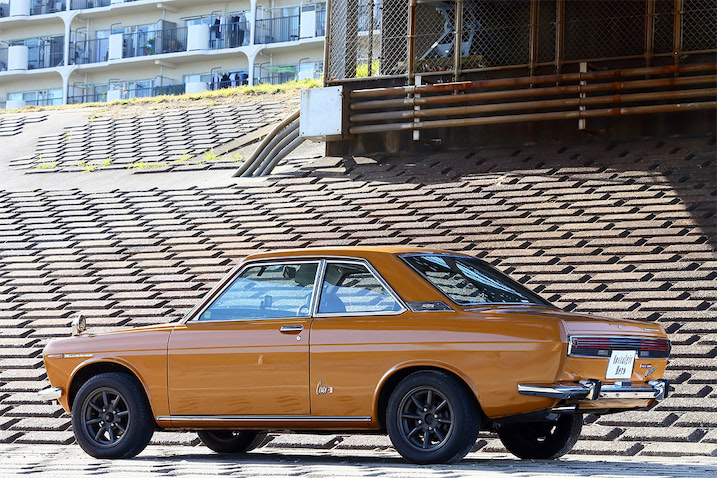 Maruha FB130 日本製　1970年製 S130Z流用の足まわり「このクルマを手に入れて以降、ほんとうに人との
