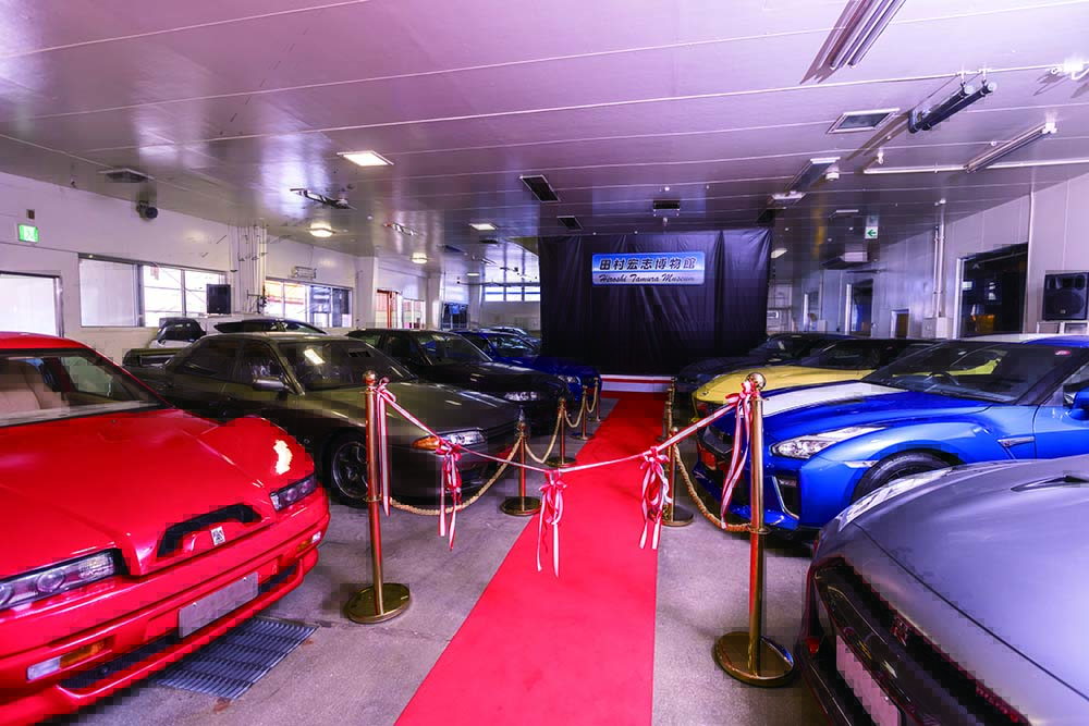 GT-R、Zにステルビオ……愛車のR35GT-Rも並ぶ「田村宏志