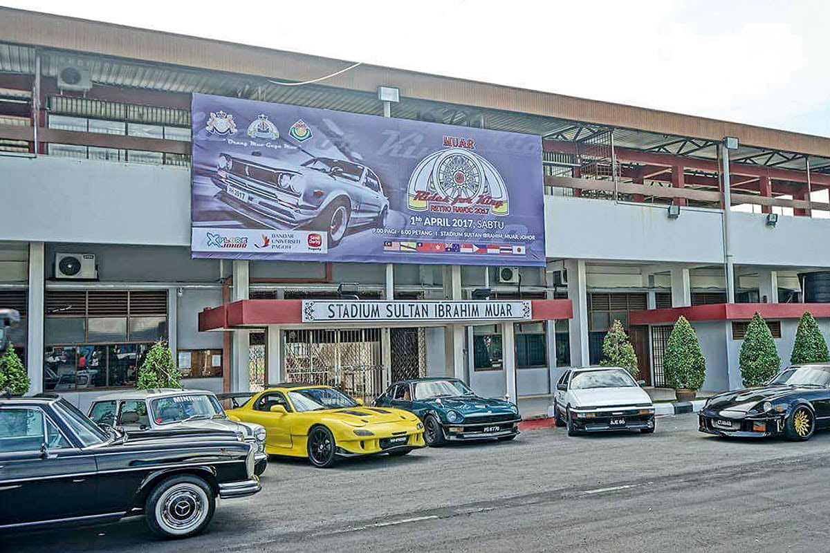 開催州ジョホールの王様のクルマも展示 タイやシンガポール ブルネイ 香港からの参加も Retro Havoc In Malaysia 17 Vol 2 Nosweb Jp 日本の旧車webマガジン ノスウェブドットジェイピー