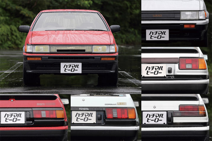 全モデルすべて見せます！【AE86徹底解剖】カローラレビン 外観編