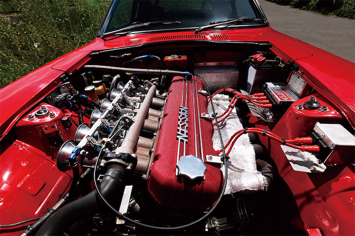 幻のクロスフロー【1】L型ベースだが別物！ 日産ワークス専用エンジン