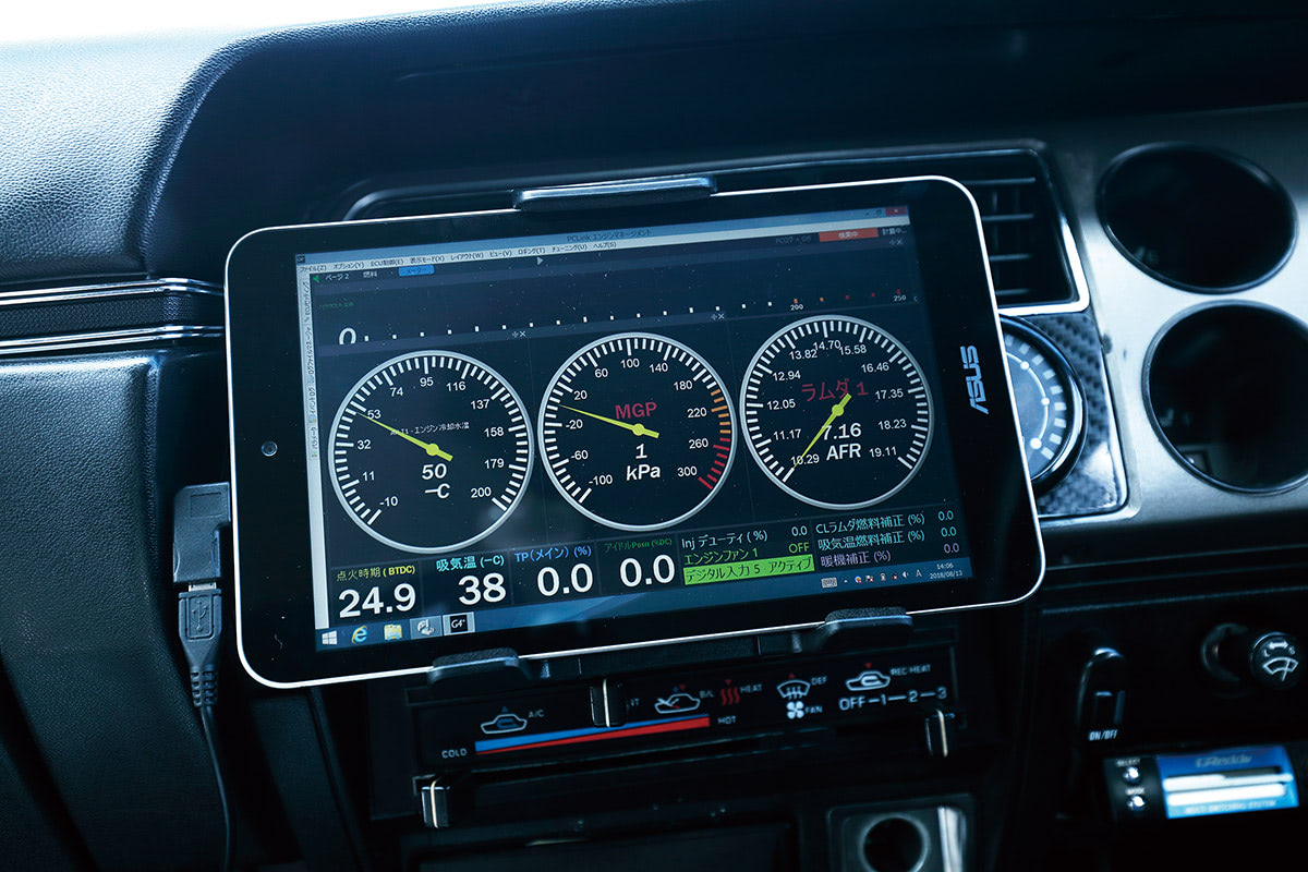 253ps/29.5kg‐m！ 1tのボディに過給圧1キロ超えで圧巻の加速！【4