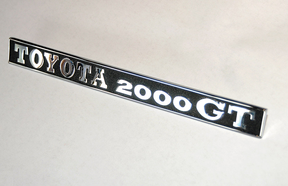 直接手渡し希望　週刊　トヨタ　2000GT 完成品　復刻版　エンブレム 直接手渡し希望週刊トヨタ2000GT 完成品復刻版エンブレム