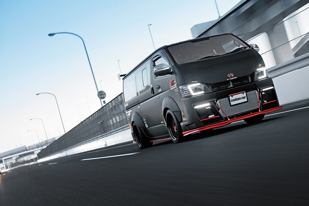 世界最速の200系!?】最高出力500psオーバーのモンスターハイエース
