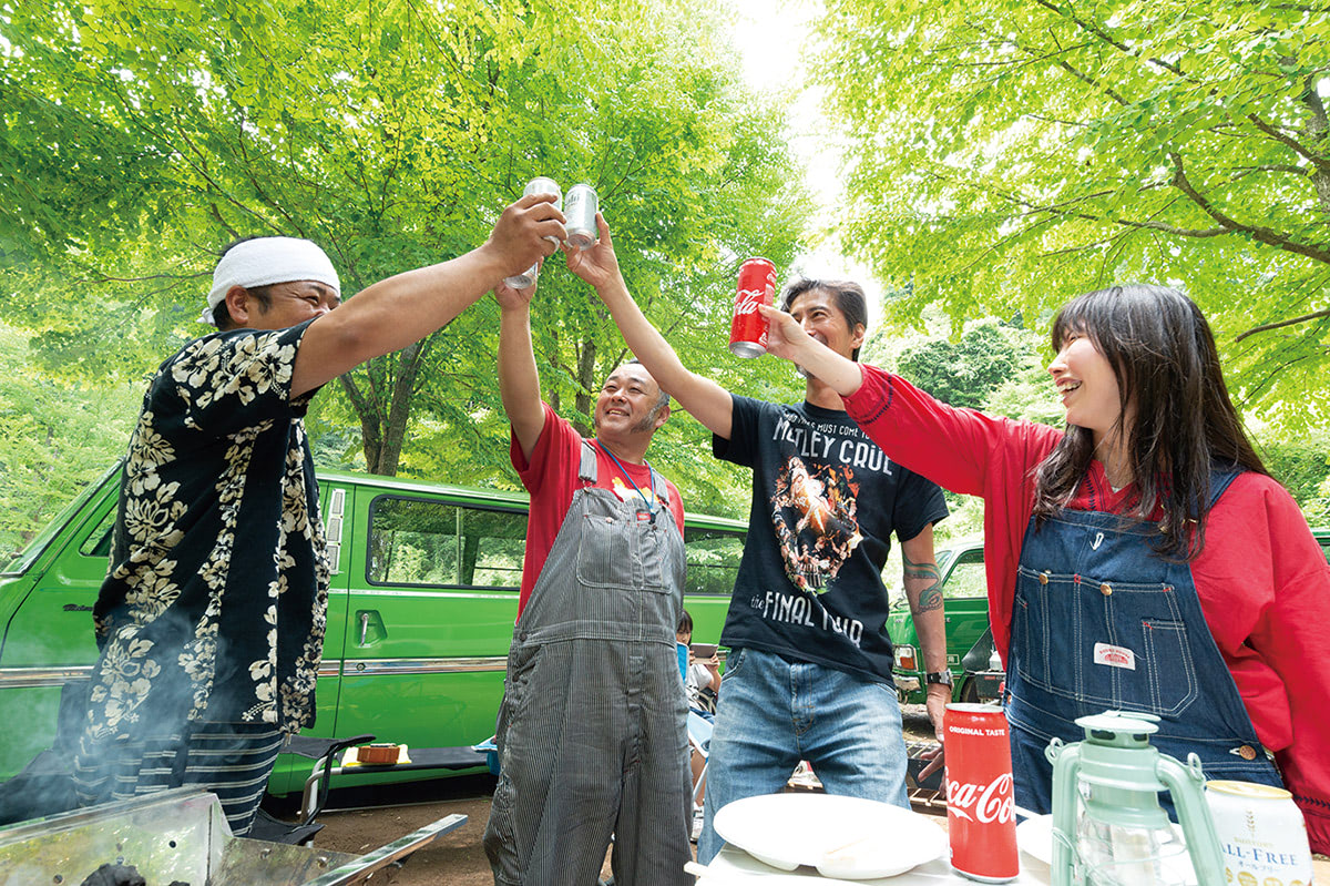 令和の時代に昭和バンでキャンプ！ 自分の好きな旧車だからこそ