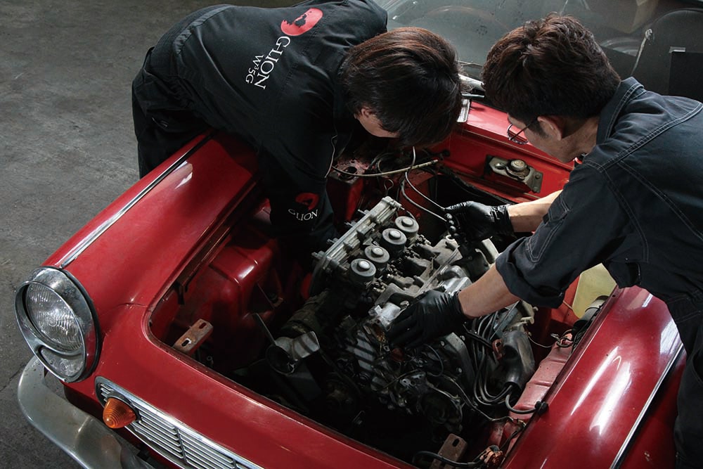 第二話［2］】1964年生まれのS600。50年以上に渡る汚れが溜まった