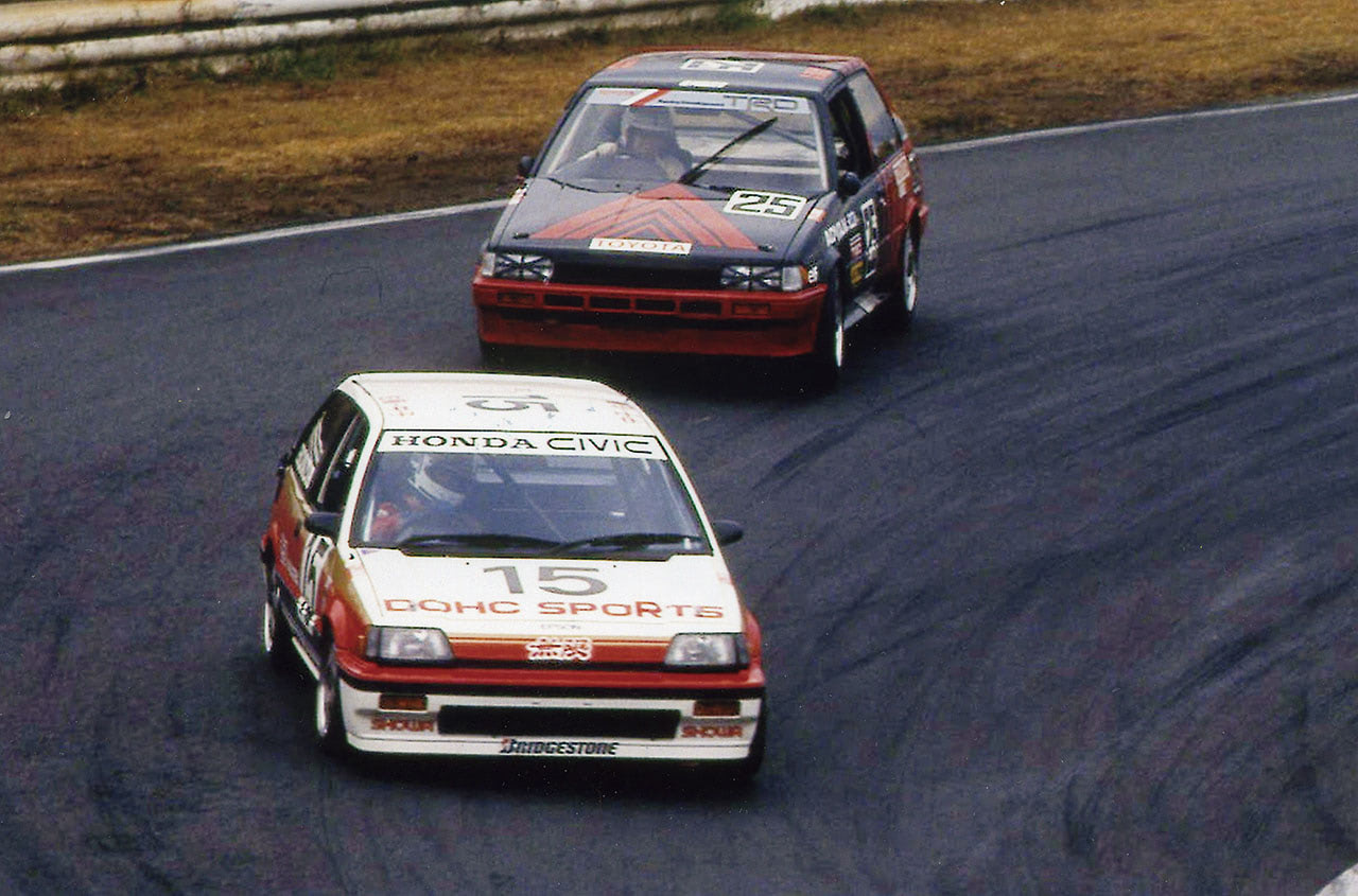 快走を続けるAE86の前に現れた強敵。ホンダの送り込んだ刺客｜量産車の