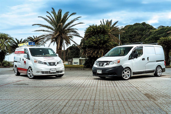 NV200 バネット USアンテナベース USDM 北米仕様 北米日産 狙え！ミドルMサイズVAN】NV200バネットのUSフェイス仕様化の先駆け