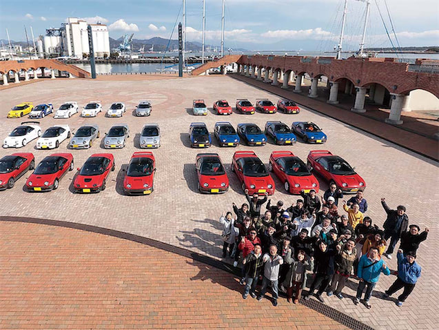 まつおか① Kawasaki ZX10R Ninja 2011-2024 REAR AXLE CASTLE FLANGED NUT