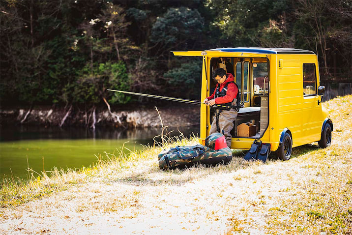 オトコの休日】バス釣り専用の秘密基地は、リノベしたウォークスルー
