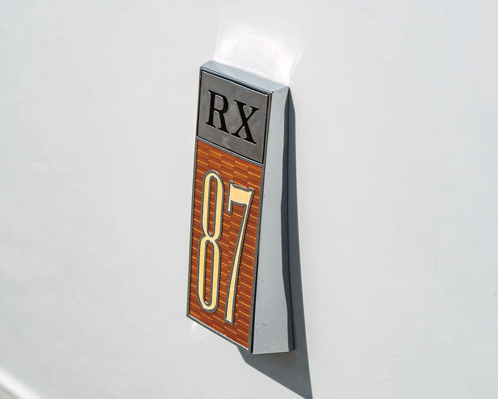 開発コードナンバーRX87のクーペ【2】専用ロータリーエンジンが用意