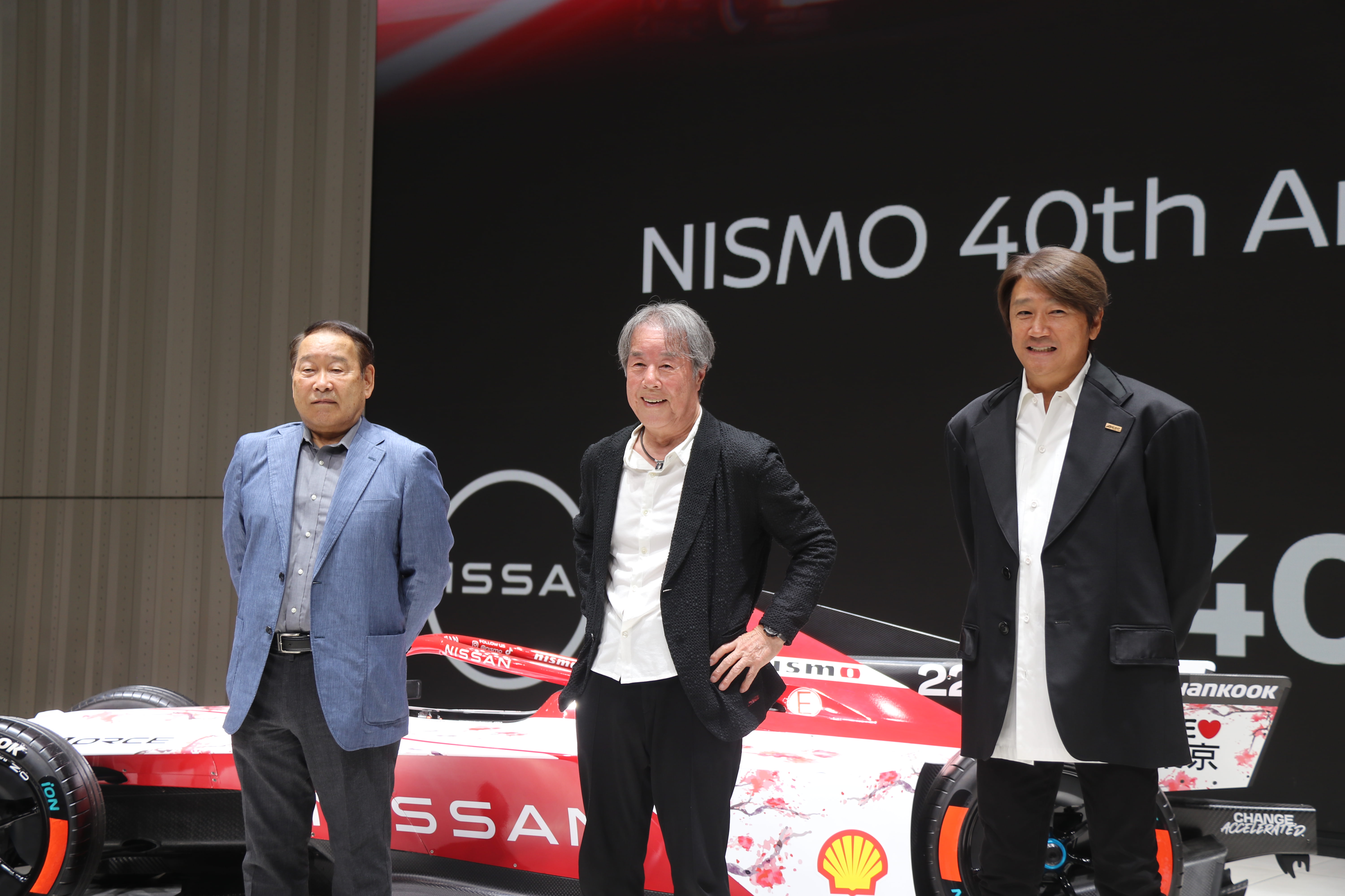 NISMOブランド誕生40周年！ 長谷見昌弘さん、星野一義さん、近藤