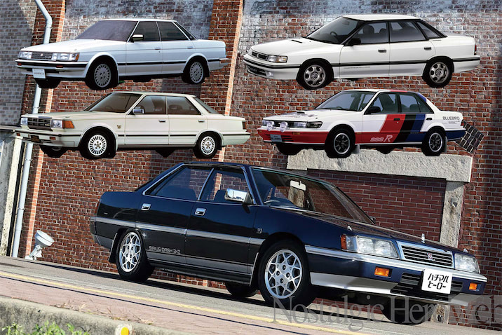 何台思い出せる？ クルマの新技術が次々と登場した1980年代｜国産車が