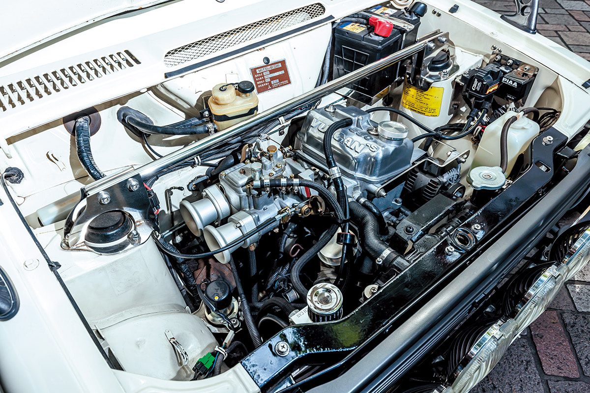 旧規格のオールドミニマル商用車をワイドボディ化!!】ワンオフ満載のOH