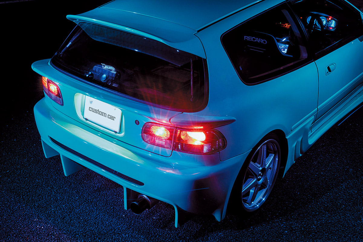 ホンダシビックEG フェリオ純正リアウイングスポコンカスタム