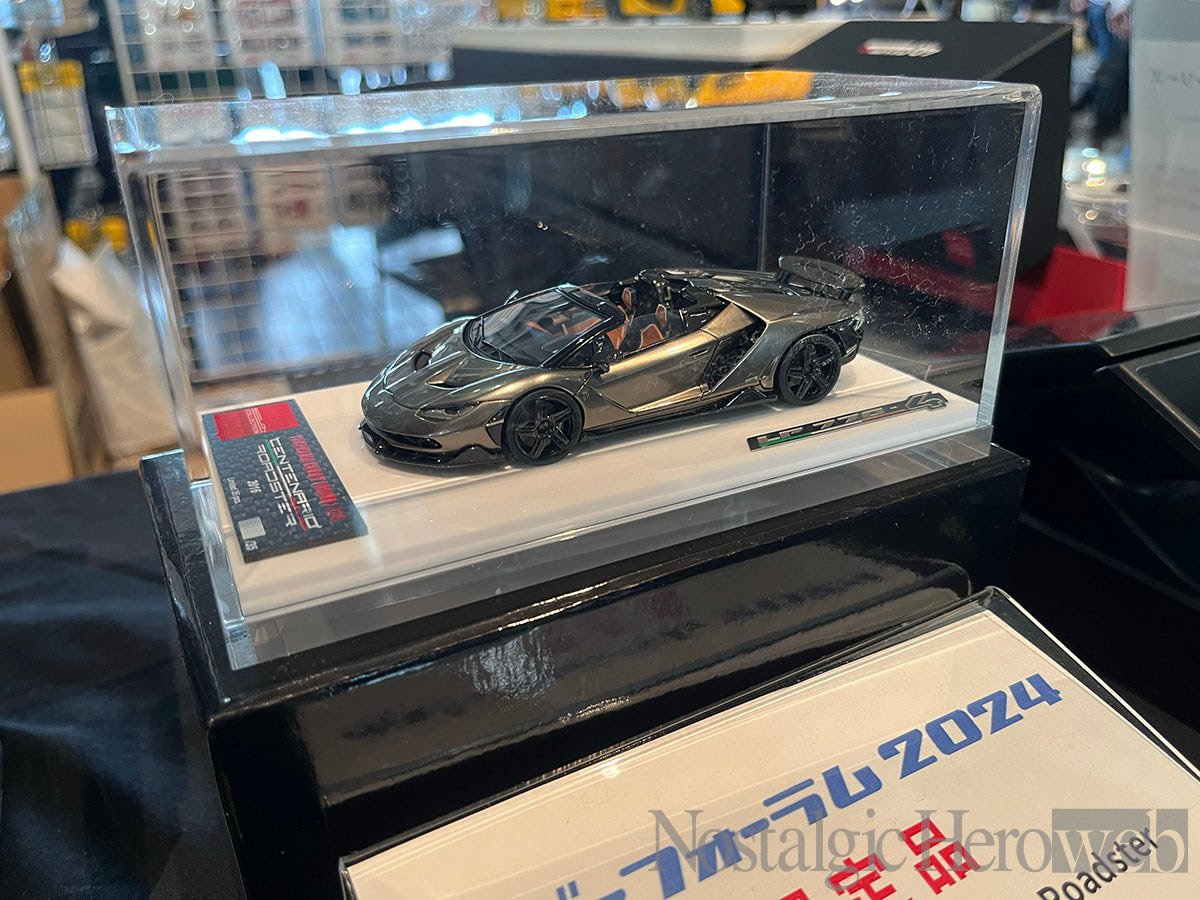 ホビーフォーラム限定品モデルファクトリーヒロ1/24 2024LM イエロー 祝！開催27回目の「ホビーフォーラム2024」に行ってきました