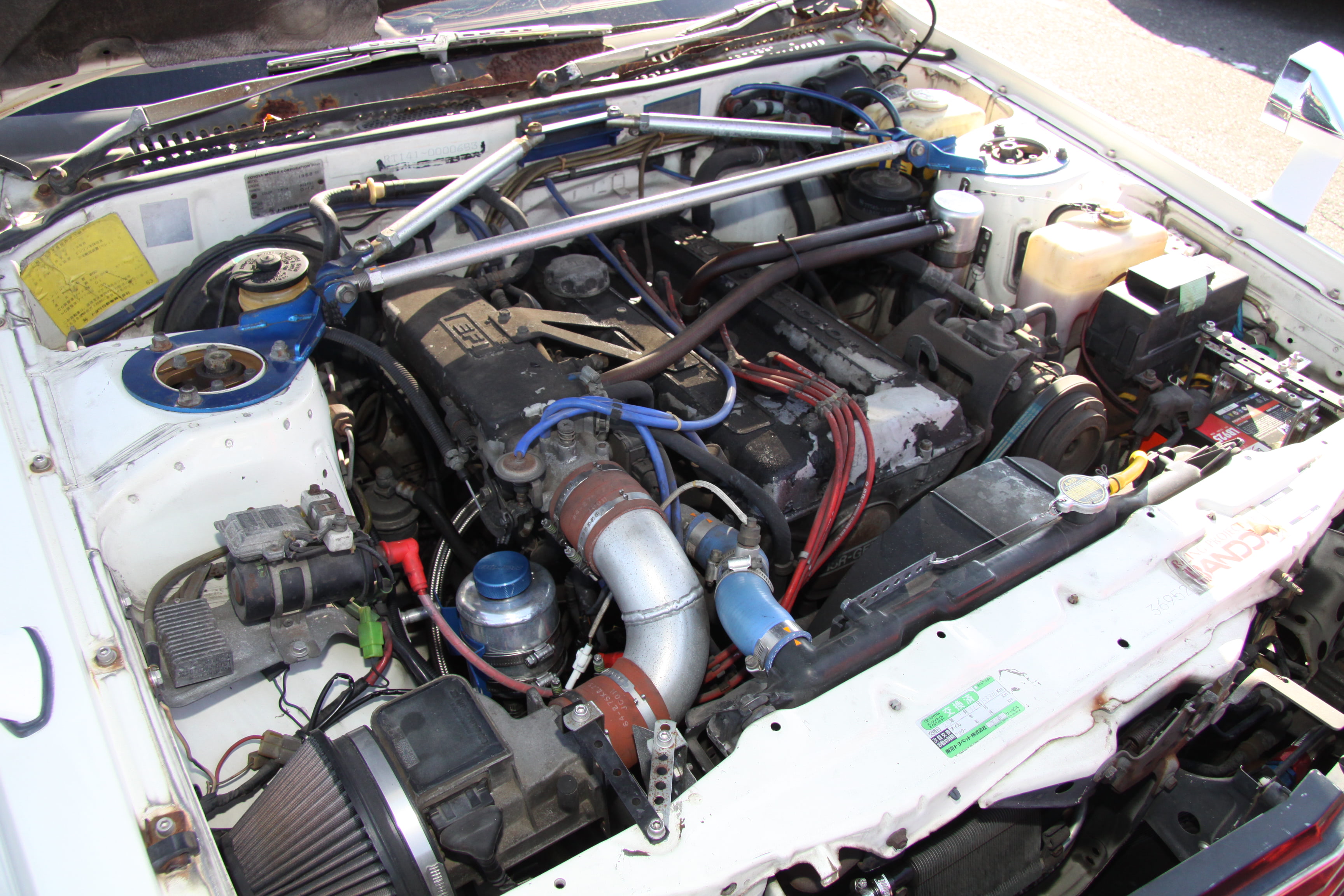 Nostalgic SPEEDでおなじみ、茜ちゃんのサニトラもサーキット走行会に