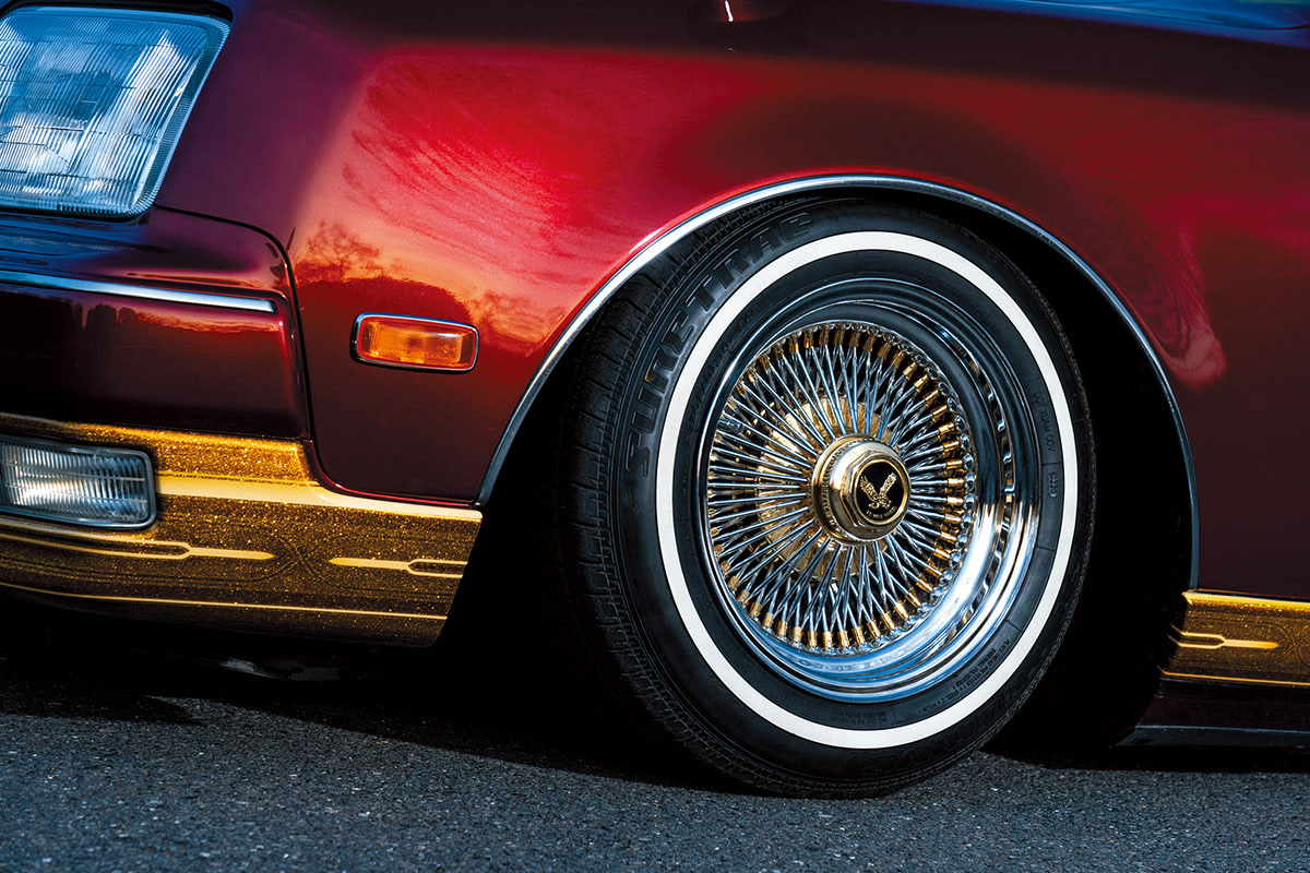 全日本サンリオ愛好同志 ローライダー 14インチ ワイヤーホイールセット 全日本サンリオ愛好同志 ローライダー 14インチ ワイヤーホイール