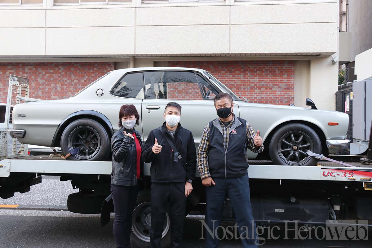 ハコスカGT-RとS54Aは修理中！ 「貴重な240RS」ちょっとだけ試乗｜松田