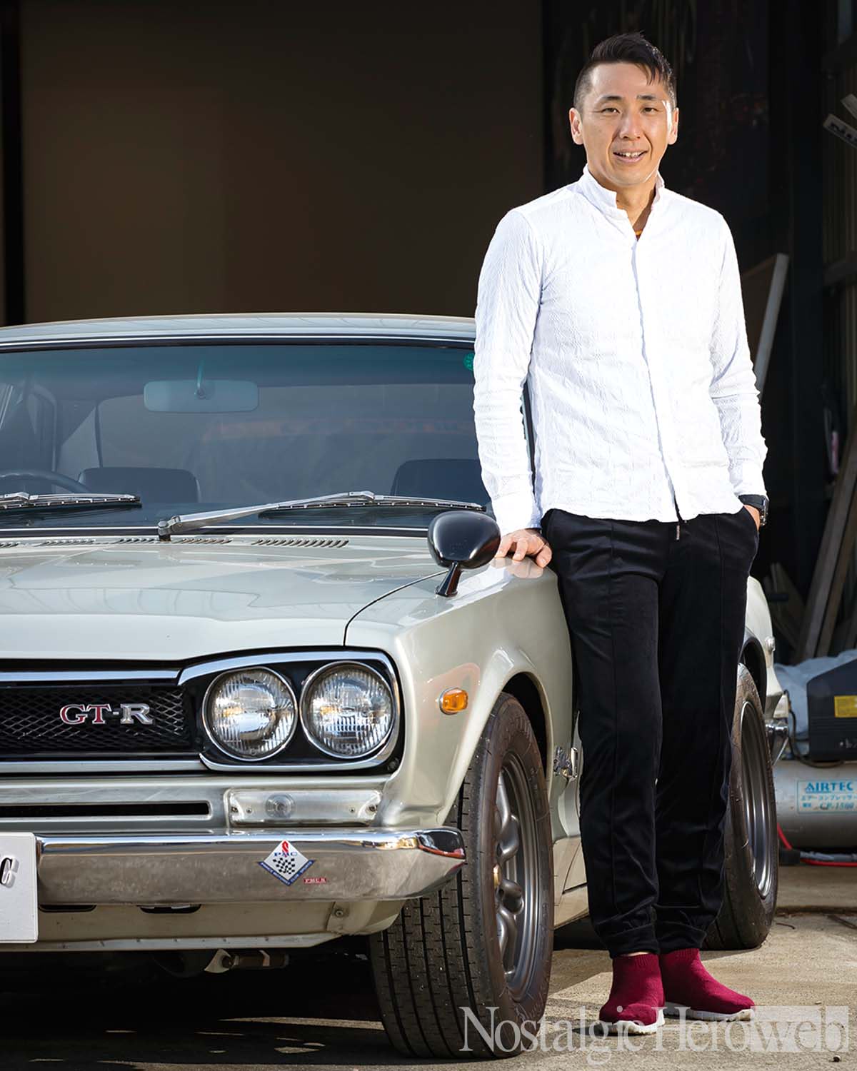 ハコスカGT-RとS54Aは修理中！ 「貴重な240RS」ちょっとだけ試乗｜松田