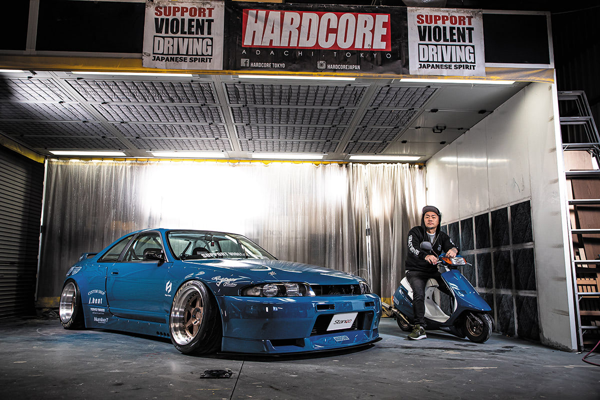 NOT GT-R + WIDE BODY 野郎の乗り物（HARDCORE x NISSAN SKYLINE 