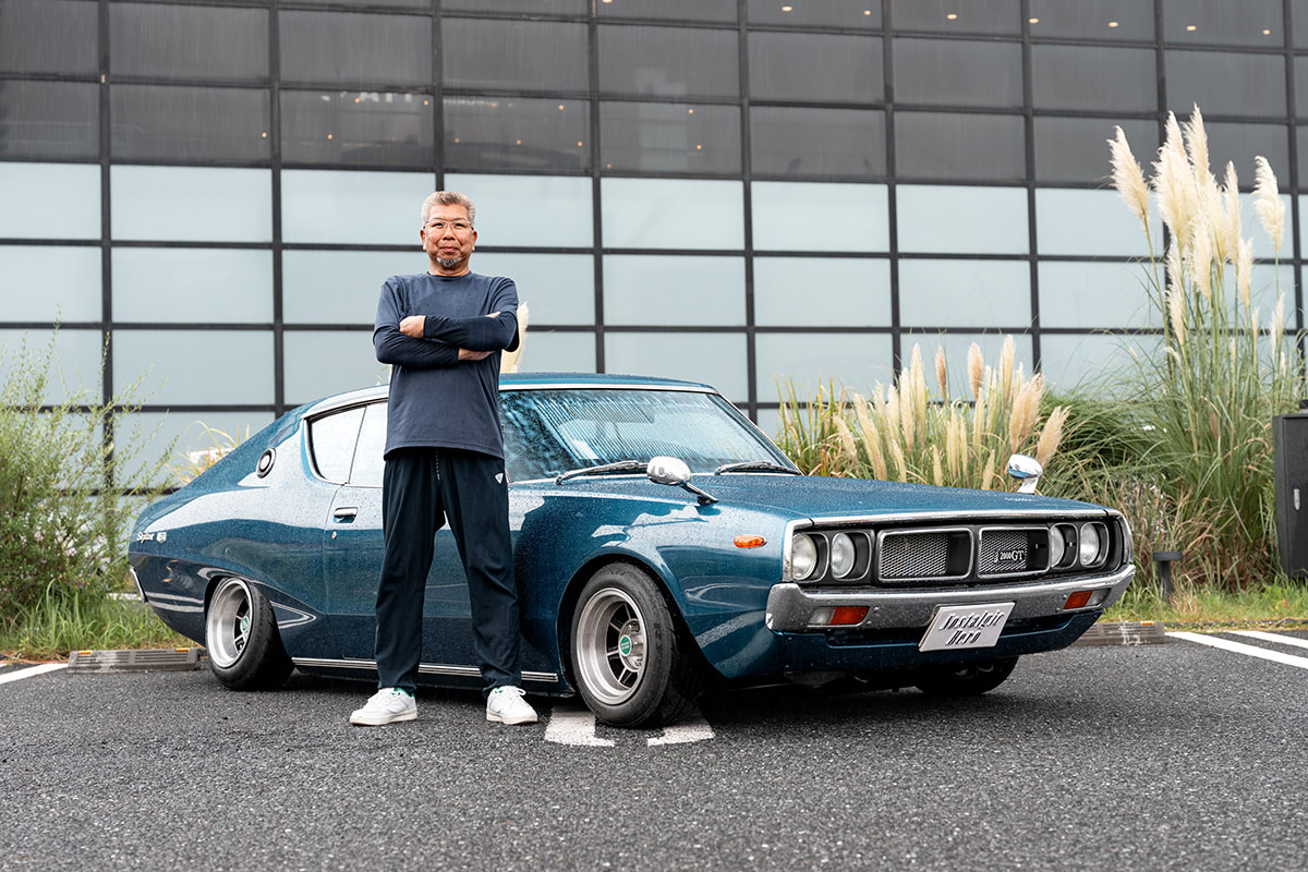 ケンメリといえばブルー！ サーフィンラインを活かしつつ深リムを装着