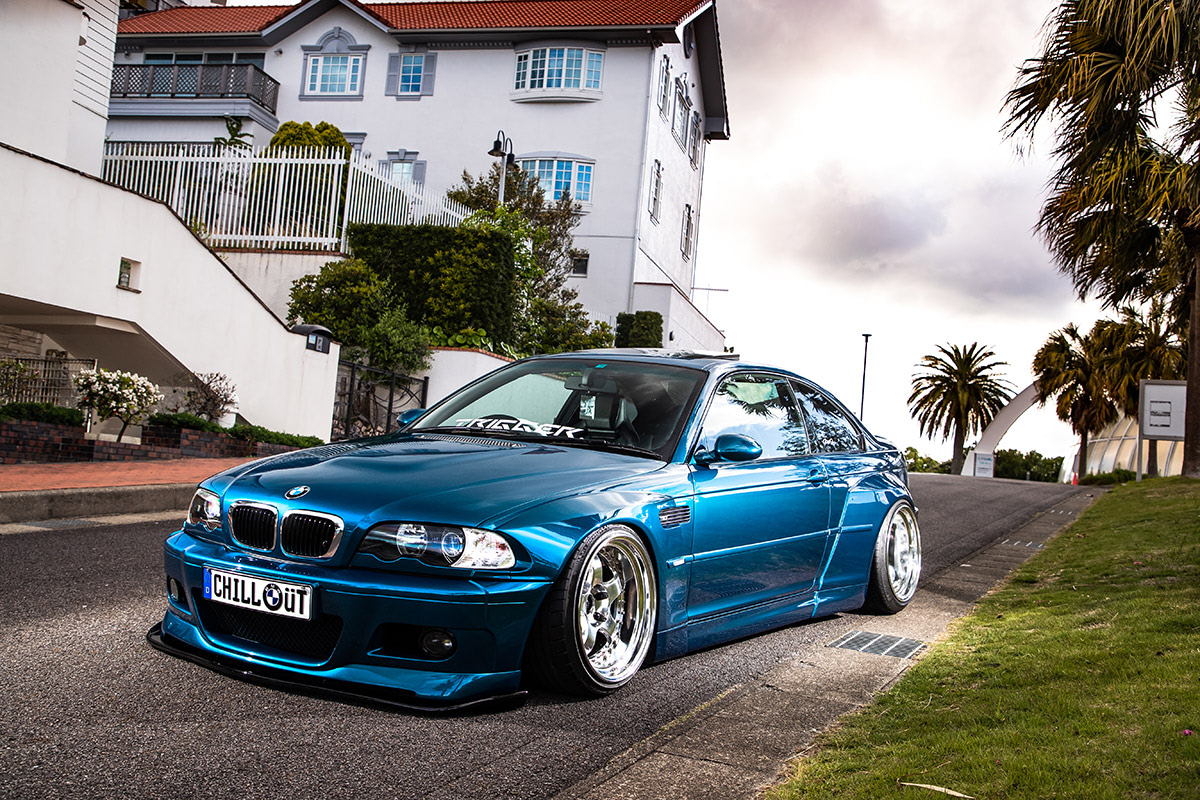 BMW M3ボディ SELFISH BODY E46M3 (CARSASE 008 ✕ BMW M3) | stancemagazine