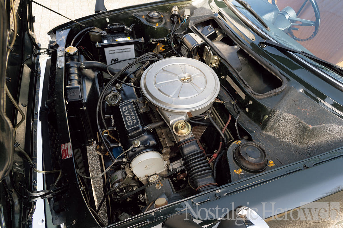 1.5LのCVCCエンジンを搭載した貴重なシビック4ドアの1号車｜1973年式 