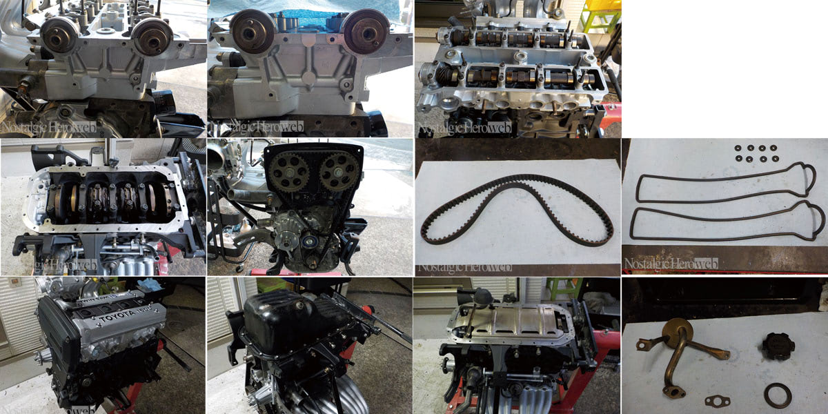 AE86レストア計画【4】4A-GEU型エンジンのレストア。手に入る新品の