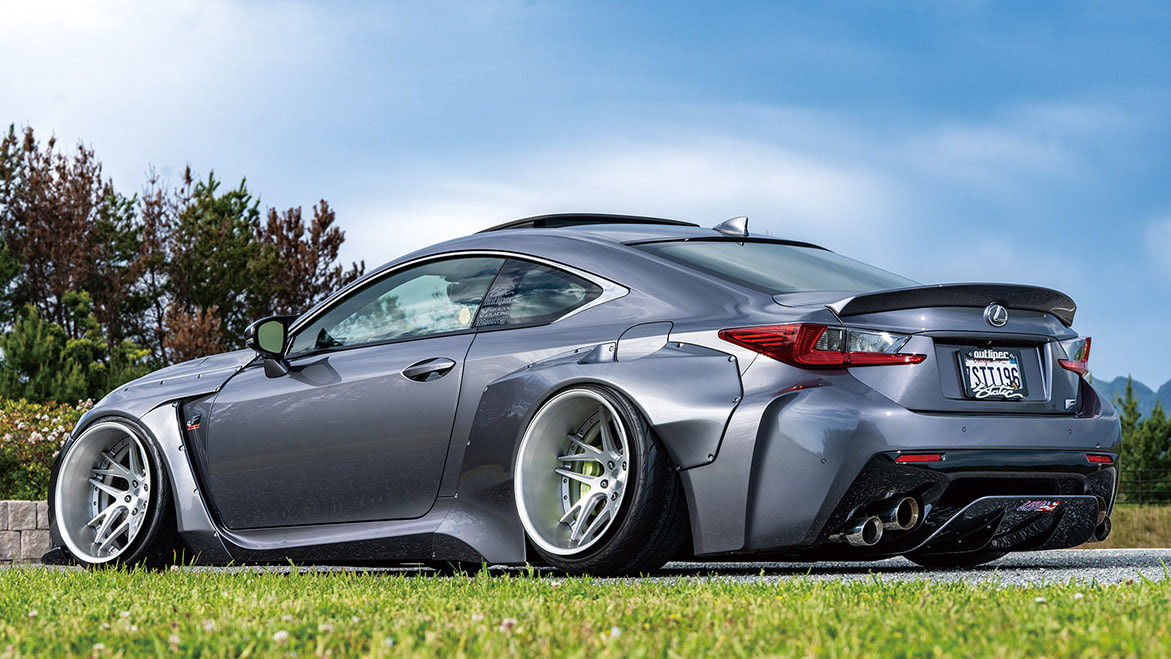 ド迫力の超ディープコンケーブ!!】オーバーフェンダー＆アウトリップ