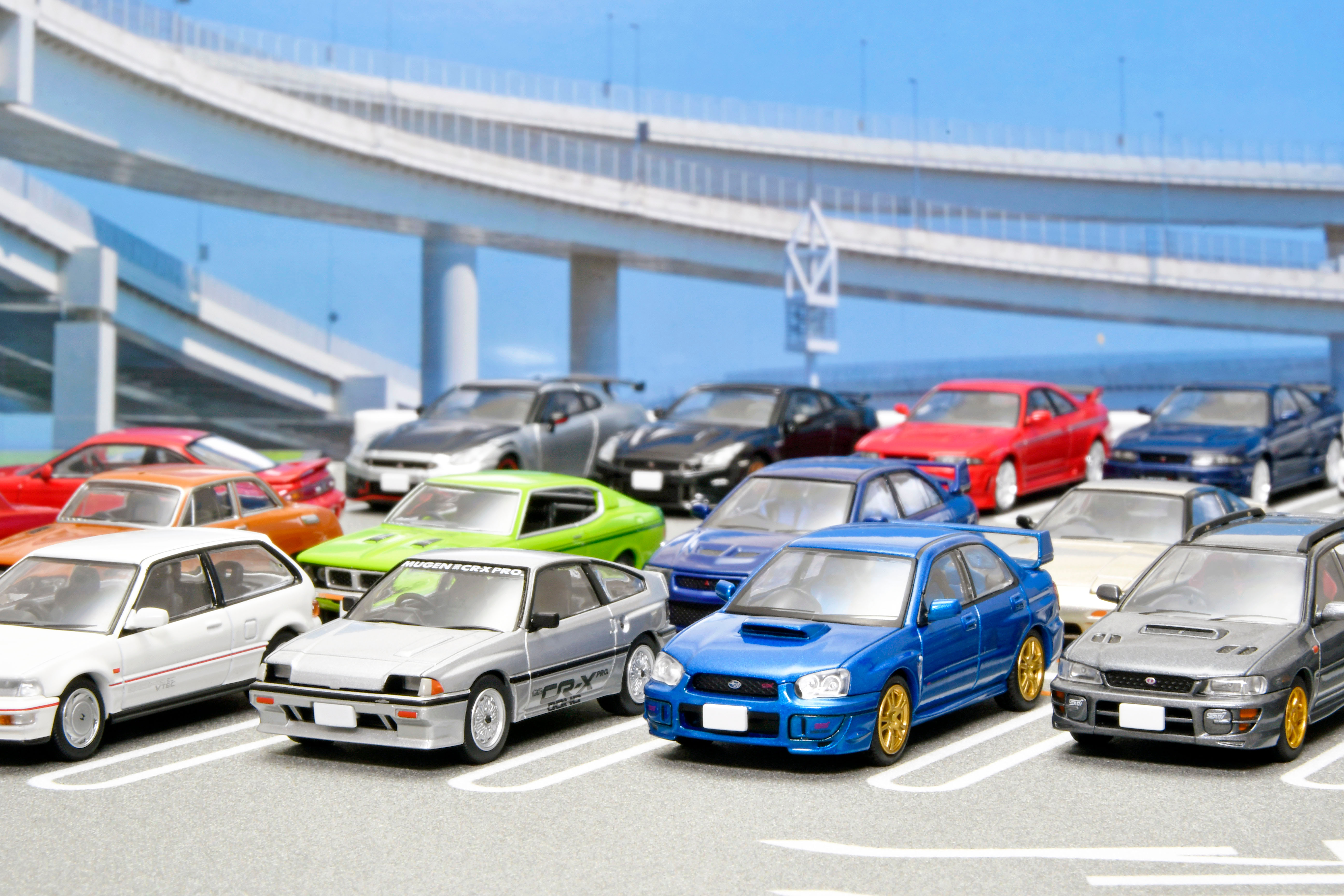 トミカラマ　ヴィンテージ　(首都高コラボ) 大黒パーキングエリアa トミカ❌ 10月発売予定｜予約受付中！ 首都高コラボ第一弾「大黒パーキング