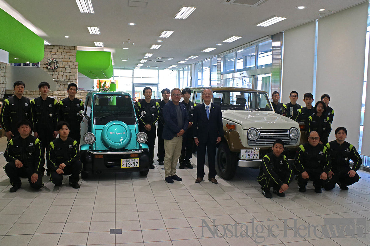 2台がお披露目に！ 奈良トヨタの行うレストアプロジェクト、新たに