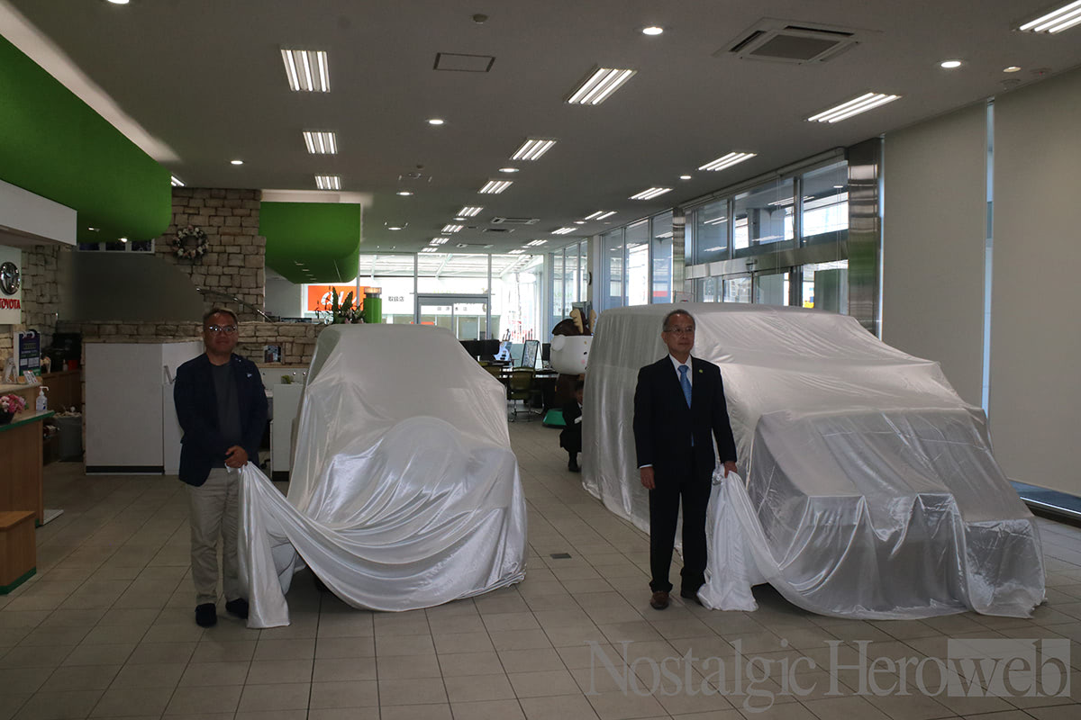 2台がお披露目に！ 奈良トヨタの行うレストアプロジェクト、新たに