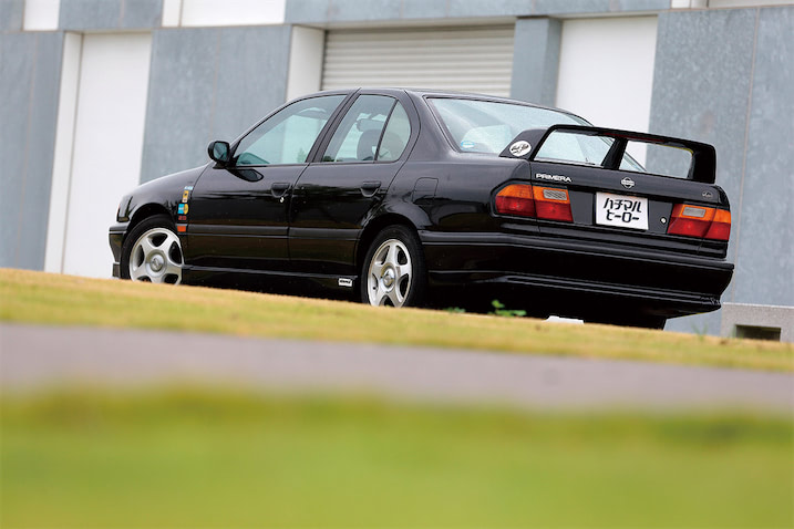 Gr.A「GT‐R時代」をJTCCで再現するために選ばれたP10プリメーラ。その