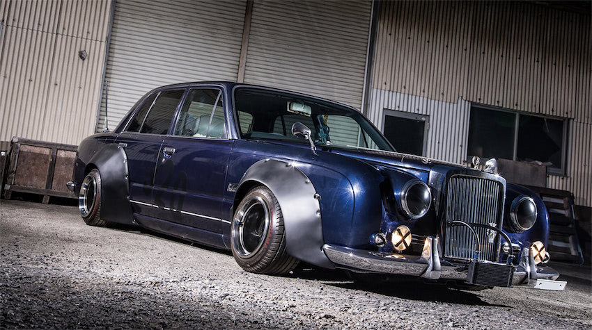 レア車をオレ流街道レーサーに!!】漢のノーサス！ 鎌ヶ谷謹製の加工