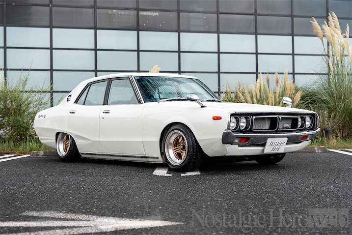 DISM 110スカイライン（ヨンメリ）ホワイト　前期型 DISM 110スカイライン（ヨンメリ）ホワイト 前期型 日産 【絶版品