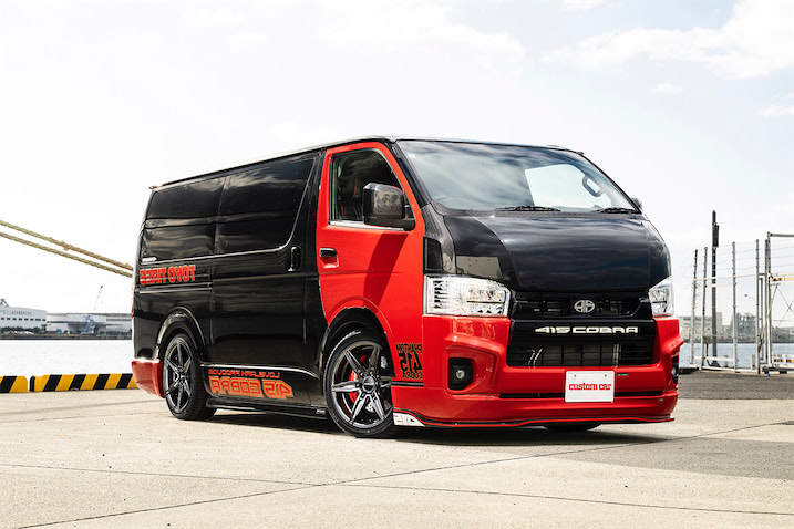 新型ハイエースに履かせたい415コブラの最新ホイール | カスタムCAR