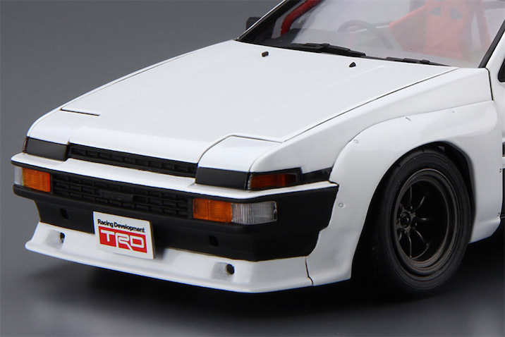 FRの逆襲】AE86トレノの「N2仕様」が1／24スケールで登場。アオシマが