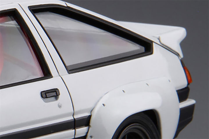FRの逆襲】AE86トレノの「N2仕様」が1／24スケールで登場。アオシマが