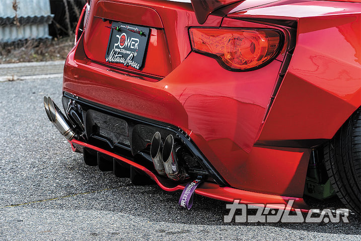 全幅2200mm超え！ 4tトラック並みの爆ワイドな86】326POWERの過激