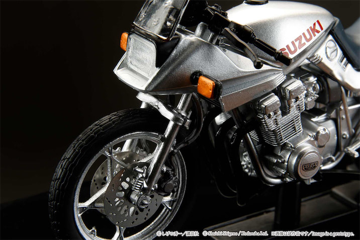 裏六甲のウンチーニ」『バリバリ伝説』聖秀吉のGSX750S KATANAが1／24