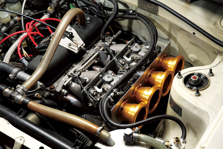 中身はガチ150ps！ TRDステージ3の4K型エンジンを直立化｜1979年式
