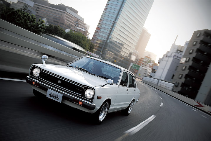 AE86用ストラットを移植！ プライベート製作のB310｜1979年式 日産