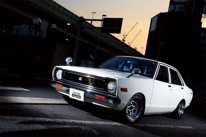 AE86用ストラットを移植！ プライベート製作のB310｜1979年式 日産