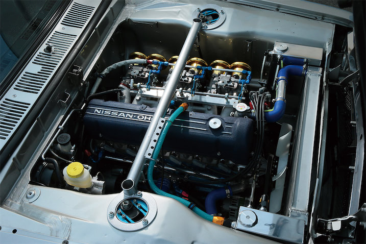 NAキャブ、兄のZとは対照的なハコスカのマシンメイク｜1972年式 日産