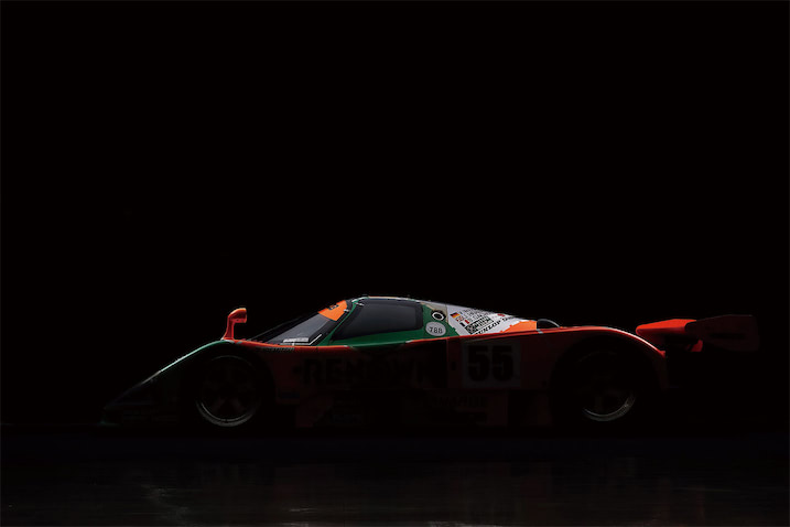マツダ ルマン24 787B コックピット ピットクルー ポスター 旧車 当時物 特撮！ マツダ 787B【1】日本車メーカーとして最初にル・マンに挑んだ